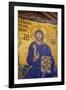 Mosaic of Christ, Interior of Hagia Sophia-Neil Farrin-Framed Photographic Print