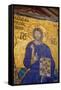 Mosaic of Christ, Interior of Hagia Sophia-Neil Farrin-Framed Stretched Canvas