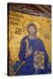 Mosaic of Christ, Interior of Hagia Sophia-Neil Farrin-Stretched Canvas