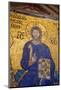 Mosaic of Christ, Interior of Hagia Sophia-Neil Farrin-Mounted Photographic Print