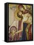 Mosaic of Christ's Death at the Church of the Holy Sepulchre, Jerusalem, Israel, Middle East-Godong-Framed Stretched Canvas