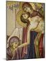 Mosaic of Christ's Death at the Church of the Holy Sepulchre, Jerusalem, Israel, Middle East-Godong-Mounted Photographic Print