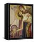 Mosaic of Christ's Death at the Church of the Holy Sepulchre, Jerusalem, Israel, Middle East-Godong-Framed Stretched Canvas