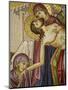 Mosaic of Christ's Death at the Church of the Holy Sepulchre, Jerusalem, Israel, Middle East-Godong-Mounted Photographic Print