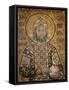 Mosaic of Emperor Ioannes I Comnenos Holding a Purse, Symbolizing Donation He Made to the Church, H-Godong-Framed Stretched Canvas