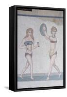 Mosaic of Girls in Bikinis-Bruno Morandi-Framed Stretched Canvas