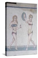 Mosaic of Girls in Bikinis-Bruno Morandi-Stretched Canvas