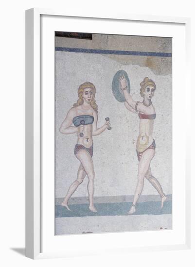 Mosaic of Girls in Bikinis-Bruno Morandi-Framed Photographic Print