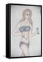 Mosaic of Girls in Bikinis-Bruno Morandi-Framed Stretched Canvas