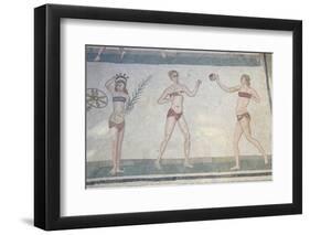 Mosaic of Girls in Bikinis-Bruno Morandi-Framed Photographic Print