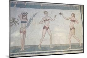 Mosaic of Girls in Bikinis-Bruno Morandi-Mounted Photographic Print