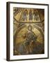 Mosaic of Jesus Christ in Baptistery of Duomo, Florence, Tuscany, Italy, Europe-Godong-Framed Photographic Print