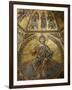 Mosaic of Jesus Christ in Baptistery of Duomo, Florence, Tuscany, Italy, Europe-Godong-Framed Photographic Print