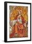 Mosaic of Jesus Christ, St. Claude la Colombiere Chapel, Paray-le-Monial, Saone-et-Loire, France-Godong-Framed Photographic Print