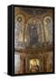 Mosaic of Mary and Jesus, Santa Francesca Romana Church, Rome, Lazio, Italy, Europe-Godong-Framed Stretched Canvas