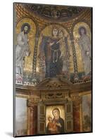 Mosaic of Mary and Jesus, Santa Francesca Romana Church, Rome, Lazio, Italy, Europe-Godong-Mounted Photographic Print