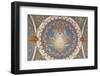 Mosaic of Mary, daughter of God, in Fourviere basilica, Lyon, Rhone, France-Godong-Framed Photographic Print