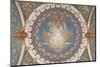 Mosaic of Mary, daughter of God, in Fourviere basilica, Lyon, Rhone, France-Godong-Mounted Photographic Print