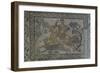 Mosaic of Panther Hunt from Roman Villa of Las Tiendas in Merida, Spain-null-Framed Giclee Print