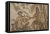 Mosaic of Polifemo and Galatea, Alacazar de los Reyes Cristianos, Cordoba, Andalucia, Spain, Europe-Richard Maschmeyer-Framed Stretched Canvas