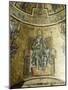 Mosaic of St John Baptist, 13th-14th Century, Vault of Apse, Baptistery of San Giovanni Battista-null-Mounted Giclee Print