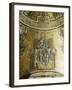 Mosaic of St John Baptist, 13th-14th Century, Vault of Apse, Baptistery of San Giovanni Battista-null-Framed Giclee Print