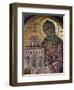 Mosaic of St. John, Monastery of St. John, Patmos, Dodecanese, Greek Islands, Greece, Europe-David Beatty-Framed Photographic Print