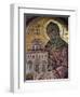 Mosaic of St. John, Monastery of St. John, Patmos, Dodecanese, Greek Islands, Greece, Europe-David Beatty-Framed Photographic Print
