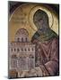 Mosaic of St. John, Monastery of St. John, Patmos, Dodecanese, Greek Islands, Greece, Europe-David Beatty-Mounted Photographic Print