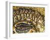 Mosaic of the Apostles and Fish-null-Framed Giclee Print