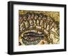 Mosaic of the Apostles and Fish-null-Framed Giclee Print