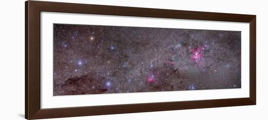 Mosaic of the Carina Nebula and Crux Area in the Southern Sky-null-Framed Photographic Print