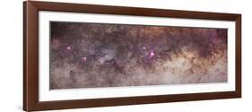 Mosaic of the Constellations Scorpius and Sagittarius in the Southern Milky Way-null-Framed Photographic Print