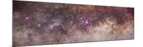 Mosaic of the Constellations Scorpius and Sagittarius in the Southern Milky Way-null-Mounted Photographic Print