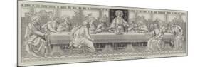 Mosaic of The Lord's Supper, the New Reredos in Westminster Abbey-null-Mounted Giclee Print