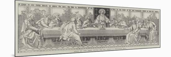 Mosaic of The Lord's Supper, the New Reredos in Westminster Abbey-null-Mounted Premium Giclee Print