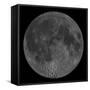 Mosaic of the Lunar Nearside-Stocktrek Images-Framed Stretched Canvas