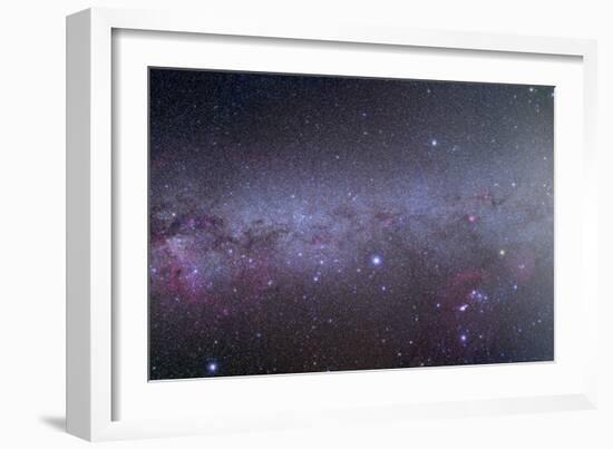 Mosaic of the Southern Milky Way from Orion to Vela-null-Framed Photographic Print