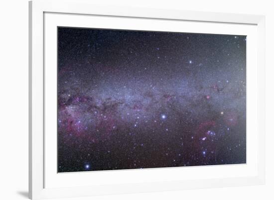 Mosaic of the Southern Milky Way from Orion to Vela-null-Framed Photographic Print