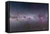 Mosaic of the Southern Milky Way from Vela to Centaurus-null-Framed Stretched Canvas