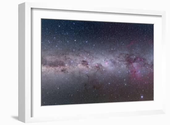 Mosaic of the Southern Milky Way from Vela to Centaurus-null-Framed Photographic Print