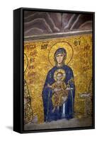 Mosaic of the Virgin and Child-Neil Farrin-Framed Stretched Canvas