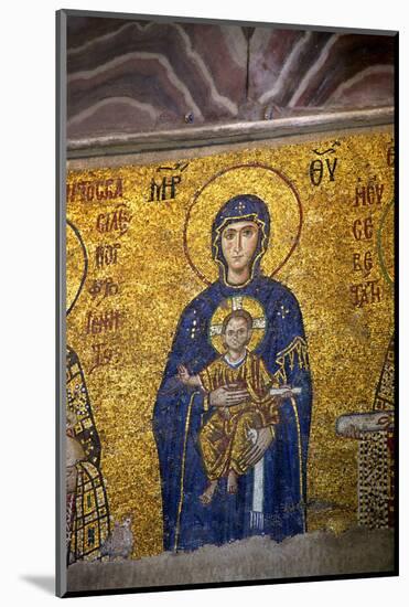 Mosaic of the Virgin and Child-Neil Farrin-Mounted Photographic Print