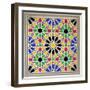 Mosaic Ornament in the South Side of the Court of the Lions, Alhambra-James Cavanagh Murphy-Framed Giclee Print