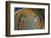 Mosaic painting inside Oplenac Royal Mausoleum, also known as Saint George's Church, Topola, Serbia-Keren Su-Framed Photographic Print