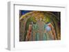 Mosaic painting inside Oplenac Royal Mausoleum, also known as Saint George's Church, Topola, Serbia-Keren Su-Framed Photographic Print