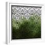 Mosaic Pattern with Stained Glass Window Effect-ilyianne-Framed Art Print