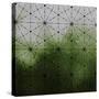 Mosaic Pattern with Stained Glass Window Effect-ilyianne-Stretched Canvas