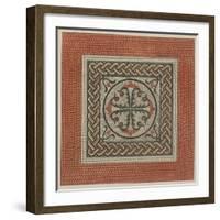 Mosaic Pavement from the British Museum, Holborn, London, 1812-null-Framed Giclee Print