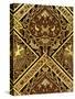 Mosaic Print Ecclesiastical Wallpaper Design by Augustus Welby Pugin-Stapleton Collection-Stretched Canvas